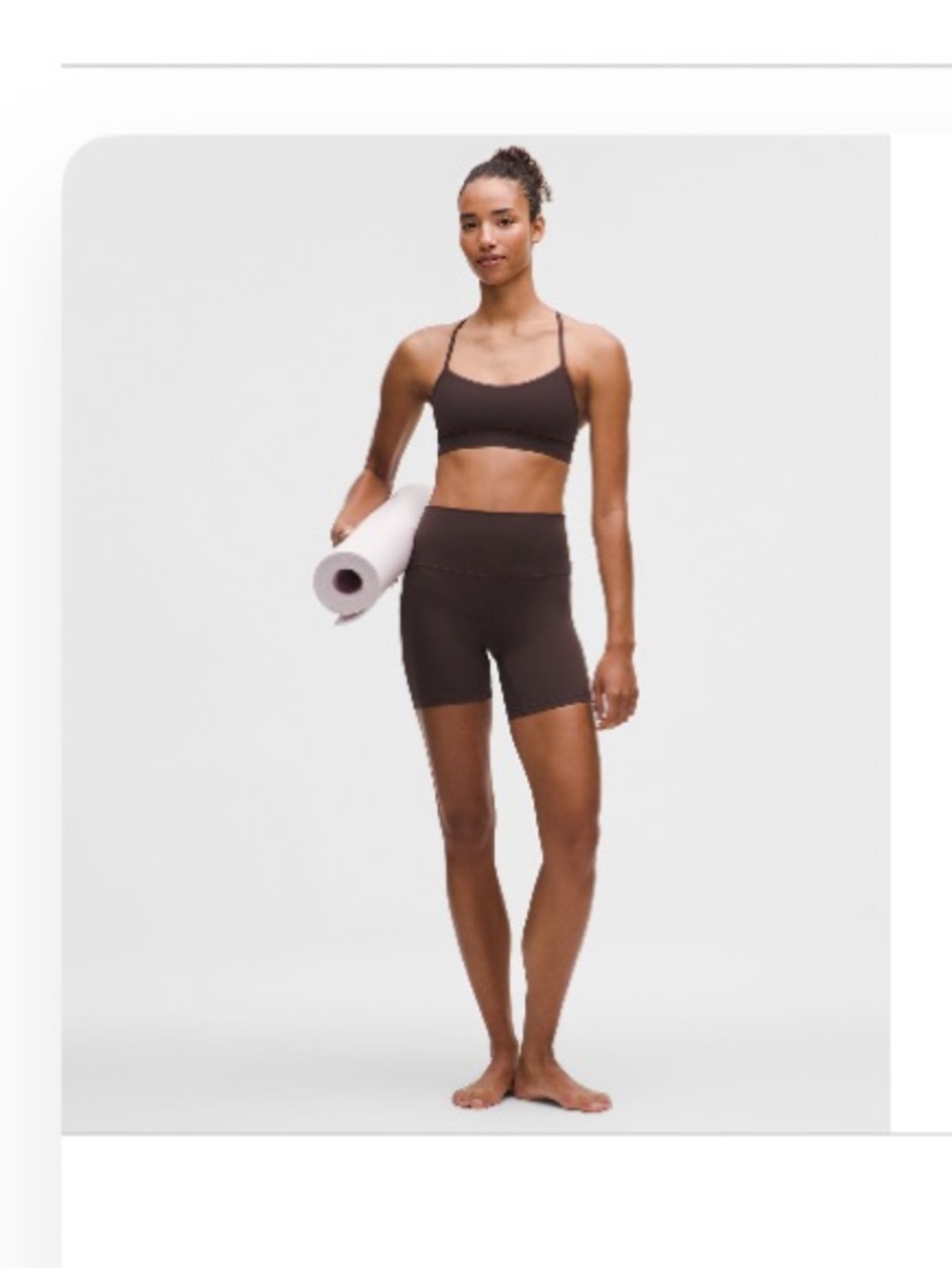 lululemon Align High-Rise 6" Shorts in Sequoia